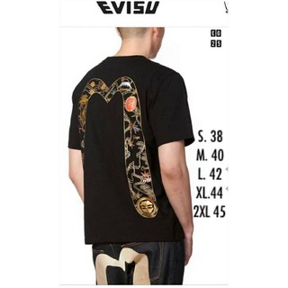 เสื้อยืด​คอกลม​ EVISU