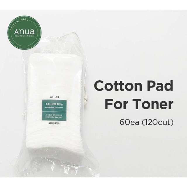 ➰Pre order -Anua cotton pad for toner➰