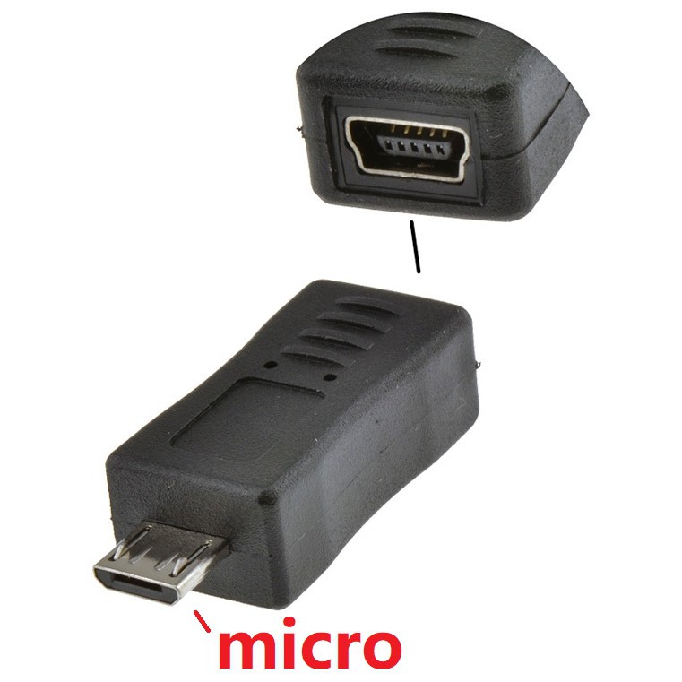 ลดราคา Di shop 5 Pins USB 2.0 Micro-B Male to Mini-B Female Adapter Connector Converter USB M/F Adapter #ค้นหาเพิ่มเติม แบตเตอรี่แห้ง SmartPhone ขาตั้งมือถือ Mirrorless DSLR Stabilizer White Label Power Inverter ตัวแปลง HDMI to AV RCA