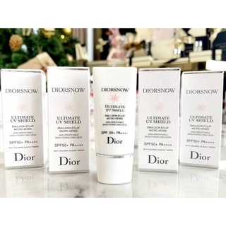 ครีมกันแดด Dior Snow Ultimate UV Shield Skin-Breathable Brightening Emulsion - SPF 50+ PA++++ 30ml.