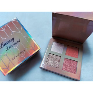 SWANWISH eyeshadow&amp;blush อายแชโดว์และบลัชออน 😉🍹