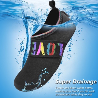 Beach shoes water shoes รองเท้าชายหาด รองเท้าใส่เล่นน้ำ รองเท้าเดินชายหาด พื้นยางหนา