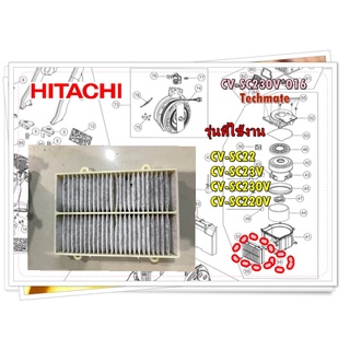 อะไหล่ของแท้/ฟิตเตอร์เครื่องดูดฝุ่นฮิตาชิ/CV-SC230V*016/HITACHI/HEPA FILTER ASSY/CV-SC22 CV-SC23V CV-SC230V CV-SC220V