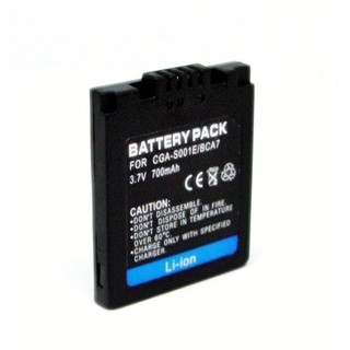 แบตเตอร์รี่กล้อง Panasonic Digital Camera Battery รุ่น CGA-S001E/BCA7