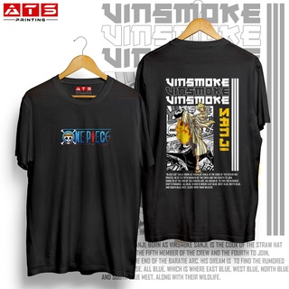 tshirt สําหรับผู้ชาย♛เสื้อ F.T สําหรับผู้ชาย Unisex One Piece Sanji ออกแบบเสื้อผ้าเสื้อผ้า x)2