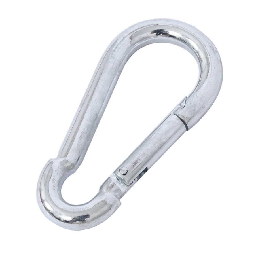(3 แถม 1) Carabiner คาราบิเนอร์ ฟิตเนส ตะขอเกี่ยว Cable Machine เหล็กแข็งแรง ใช้กับอุปกรณ์ออกกำลังกาย