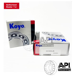 KOYO Taper Bearing ตลับลูกปืนเทเปอร์ KOYO 32309-JR 32309 Japan Size 45 x 100 x 38.25 mm.