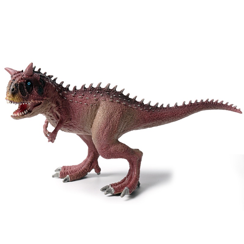 Carnotaurus รุ่นจําลอง Jurassic ไดโนเสาร์กินเนื้อ Solid Static วิทยาศาสตร์และการศึกษาของเล่น Niunlon รูปเด็กการศึกษาความรู้ความเข้าใจ