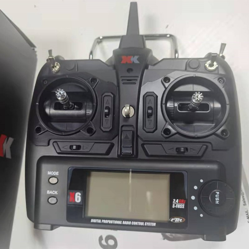 【SALE】Remote Control K100 K110 K120 K123 124 RC Helicopter Transmitter XK.2.X6.001 Remote Controller