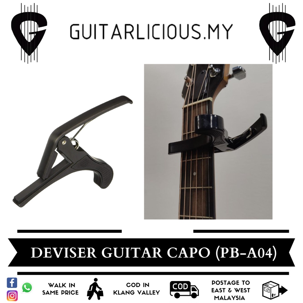 Deviser Guitar Capo - 590 Klip gitar