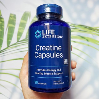 ครีเอทีน Creatine Capsules 120 Capsules (Life Extension®)