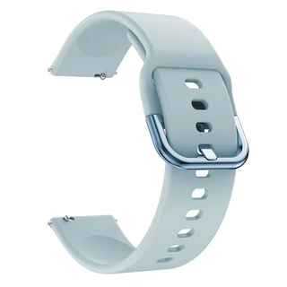 20 มม.สายรัดข้อมือซิลิโคนสําหรับ For Amazfit GTS 4 4mini/GTS 3/GTS 2 2e 2 Mini/Active 2 2quare/Bip 3 U Pro สมาร์ทนาฬิกาสร้อยข้อมือกีฬา