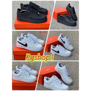 🔔สินค้ามีพร้อมส่งคะ🔔#NikeAirforce1#รุ่นขายดี👉มาใหม่3สี(ขาวดำ/ขาวล้วน/ดำล้วน)/10ไซส์✅สินค้าถ่ายจากงานจริงคะ💯พร้อมส่งคะ👉