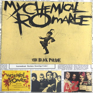 โปสเตอร์ My Chemical Romance สําหรับตกแต่งผนังบ้าน บาร์ คาเฟ่