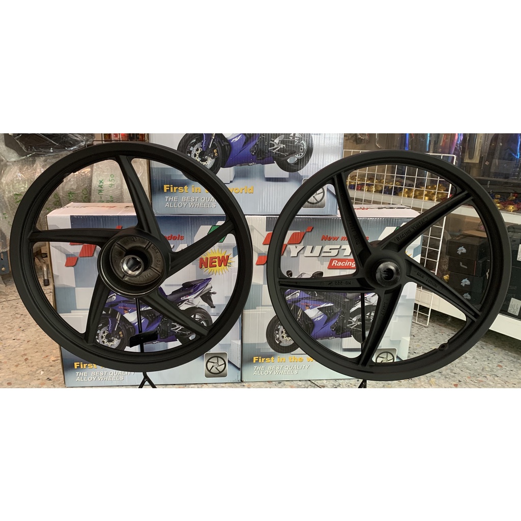 ล้อแม็ก YUSTA RACING ใส่รถ WAVE 110I,125I ปลาวาฬ-LED),###สินค้าตรงปก ใส่เวพ110ไอ ปี2021ไม่ได้