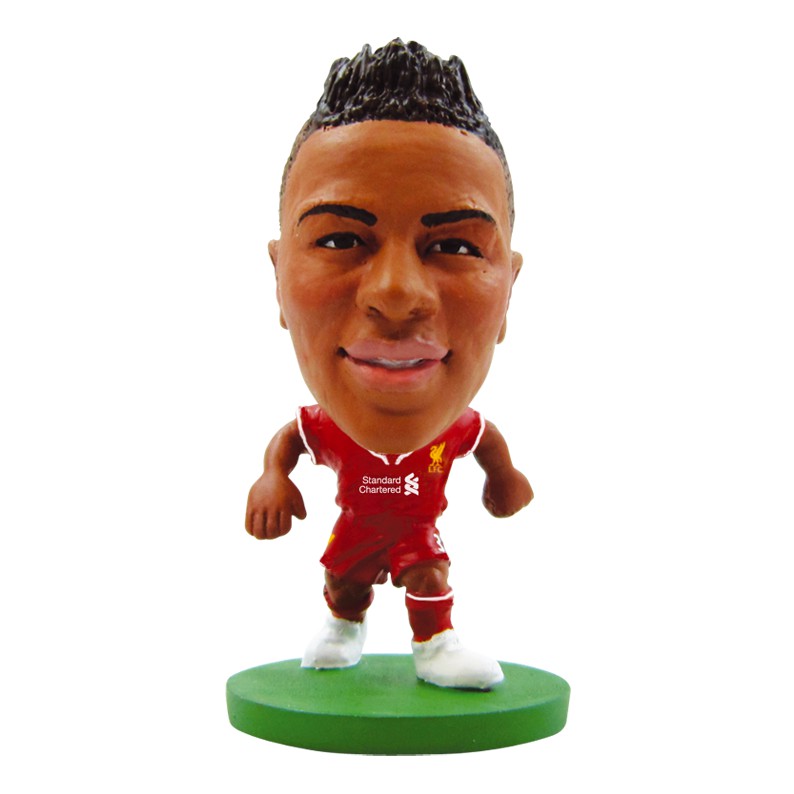 โมเดลนักฟุตบอล SoccerStarz ลิขสิทธิ์แท้จากสโมสร Liverpool - Raheem Sterling 2014 และ 2015