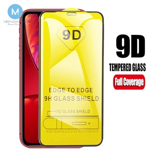 กระจกนิรภัยกันรอยหน้าจอ 9D สําหรับ iPhone 14 13 12 X XR XS max 11 pro max 7 8 6 6S Plus 5 5S