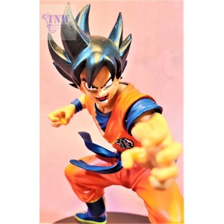 [มือสอง งานแท้ ญี่ปุ่น] Goku โกคู ร่างธรรมดา ขนาด6" ฐานดำ Dragonball ดราก้อนบอล งานแท้ Banpresto