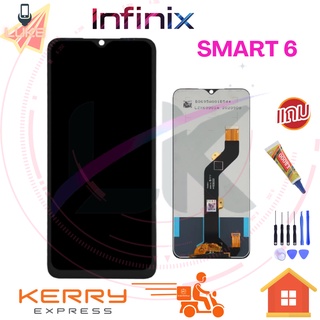 Luke หน้าจอ LCD Infinix Smart 6 smart6 SMART6HD HOT12i(จอแสดงผลพร้อมทัชสกรีน)