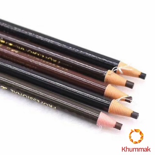 Khummak ดินสอเขียนคิ้ว ติดทนนาน  ดินสอเขียนคิ้ว กันน้ำ    Eye Pencil 1 PCS