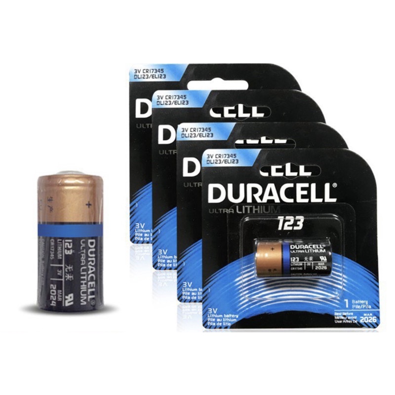 Duracell CR123A/EL123/CR17345 แพค1ก้อน