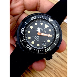 Seiko Prospex Black Series Limited Edition Tuna Solar SNE577p1