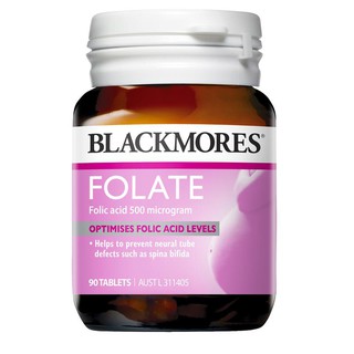 Blackmores Folate 500mcg 90 Tablets