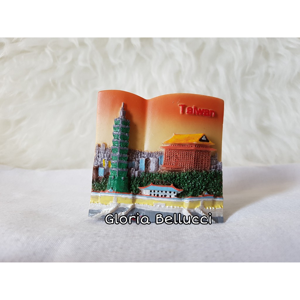 ไต้หวัน TAIPEI จีน COUNTRY FRIDGE MAGNET SOUVENIR