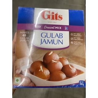 แป้งสำเร็จรูป สำหรับทำขนม กุหลาบจามูน ตรา กิทส์ 200 G. Gits Gulab Jamun