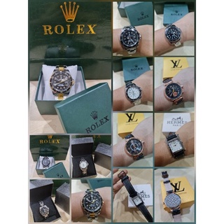 พร้อมส่ง！！ นาฬิกาRolex พร้อมกล่องเต็มเซ็ท