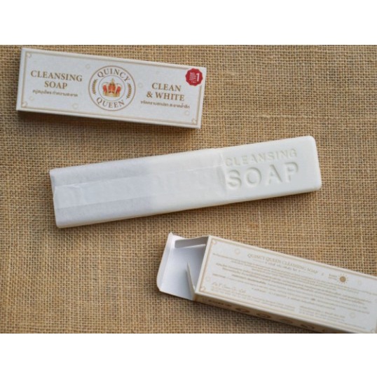 สบู่ซักคราบเลือด *บรรจุ 1 ก้อน* Quincy Queen x SunnyCotton Laundry Soap for cloth pad