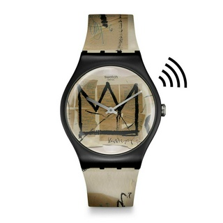 Swatch นาฬิกาผู้ชาย SwatchPAY! BASQUIATS PAY! รุ่น SVIZ104-5300