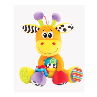 [ใช้ 2 โค้ดลดเพิ่ม] Playgro Discovery Friend Giraffe ตุ๊กตาผ้ายีราฟ