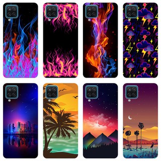 เคสสำหรับ Samsung Galaxy A12 Case Silicone Back Cover Soft Casing Samsung Galaxy A12 GalaxyA12 cartoon TPU เคส