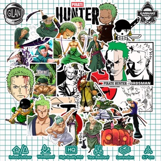 สติกเกอร์ ลาย One Piece RORONOA ZORO สําหรับติดตกแต่งแล็ปท็อป