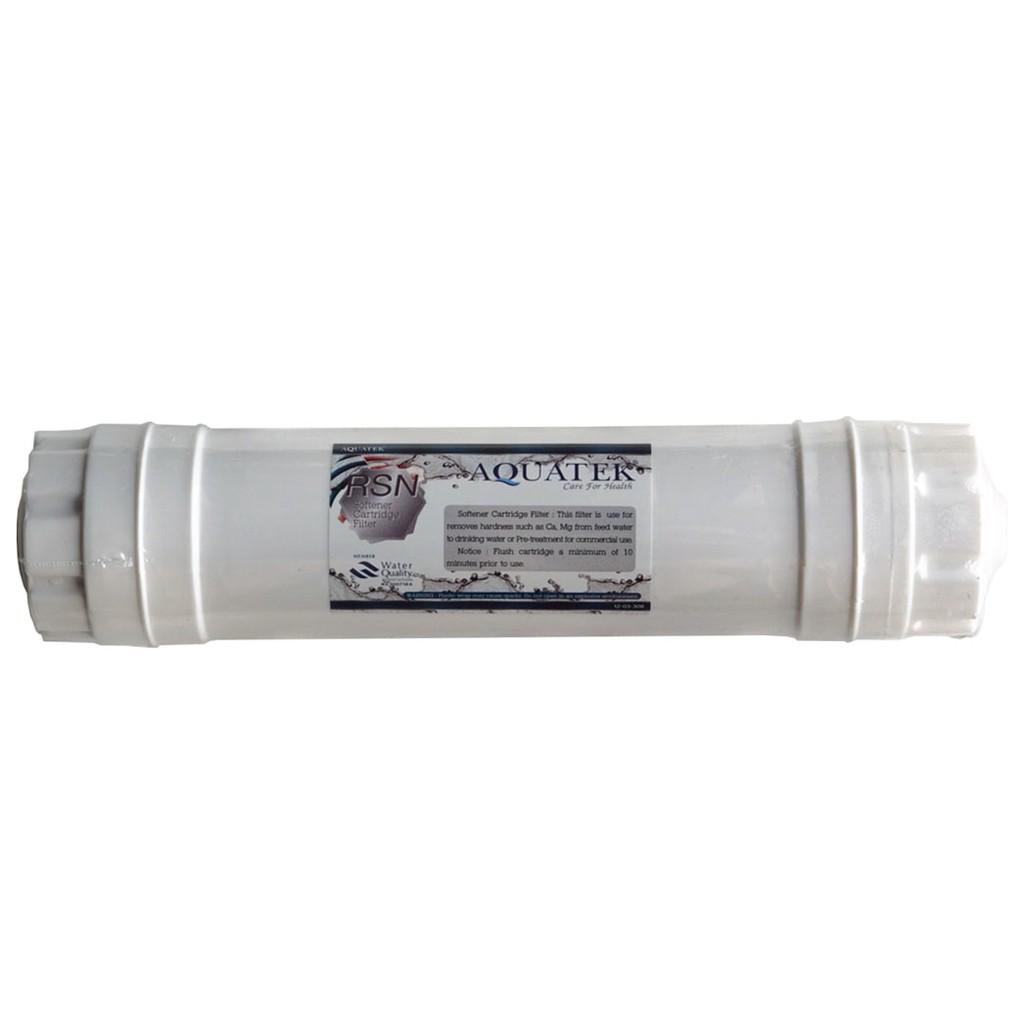 ไส้กรองน้ำ อินไลน์ เรซิ่น Aquatek รุ่นหัวเกลียว 2.5“x11” รูปที่ 5