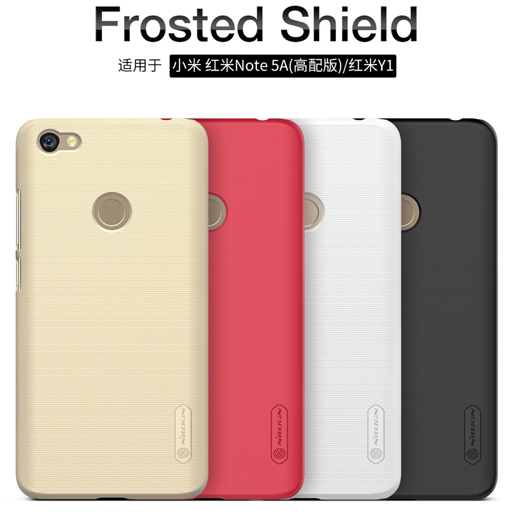 แท้💯% NILLKIN เคส Xiaomi Redmi Note 5A Prime เคสกันกล้อง Super Frosted Shield Case Redmi Note 5A Prime(ฟรี ฟิล์มกันรอย)