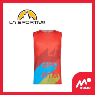 LA SPORTIVA VERT TANK MEN สี POPPY/CHILI เสื้อกีฬา เสื้อใส่วิ่ง ใส่ออกกำลังกาย ผู้ชาย