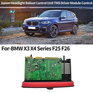 63117363098 63117421578 หน่วยควบคุมบัลลาสต์ไฟหน้าซีนอน TMS สําหรับ BMW X3 X4 Series F25 F26