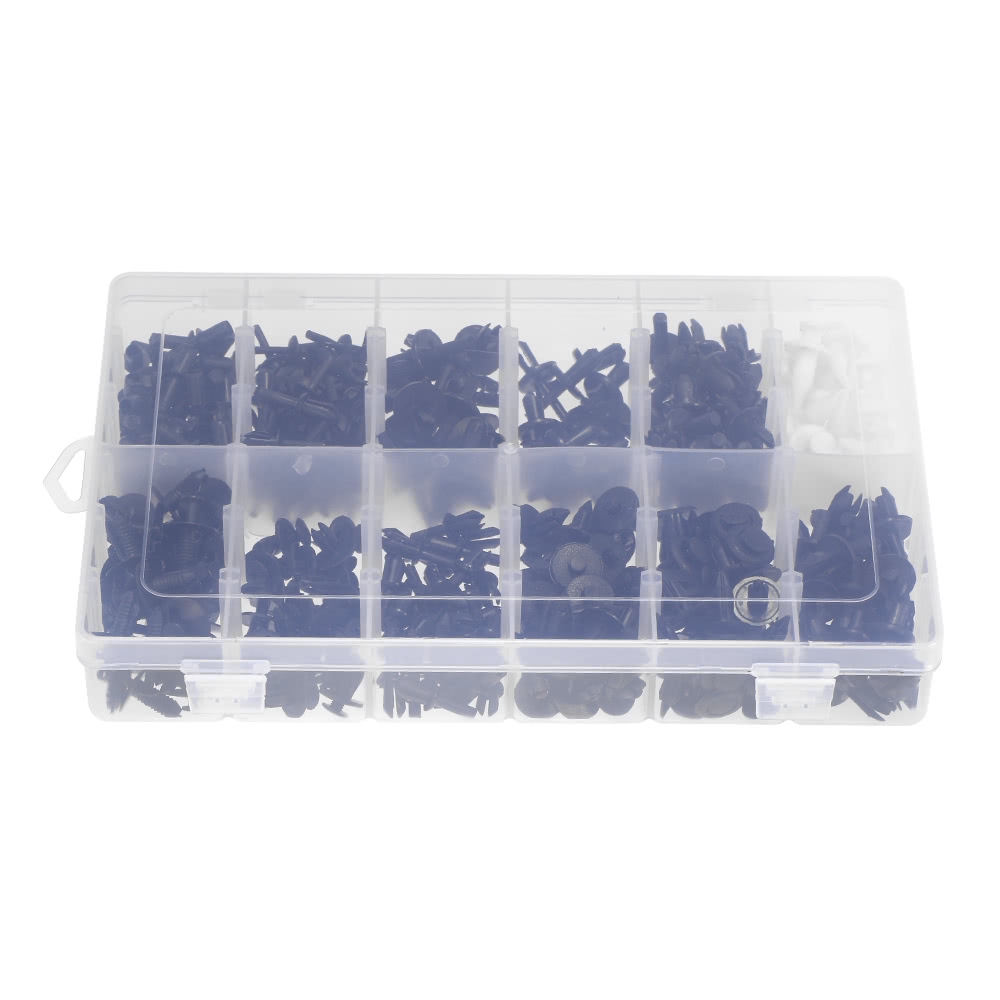 Plastic Car Push Pin Rivet Trim Retainer Fastener Clips Assortments Kit ...