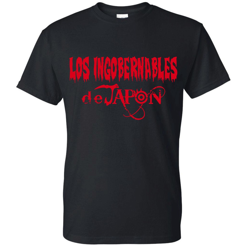 เสื้อยืด Los Ingobernables ลาย wrestling สำหรับXS ถึง XXXL | New Japan Pro Wrestling