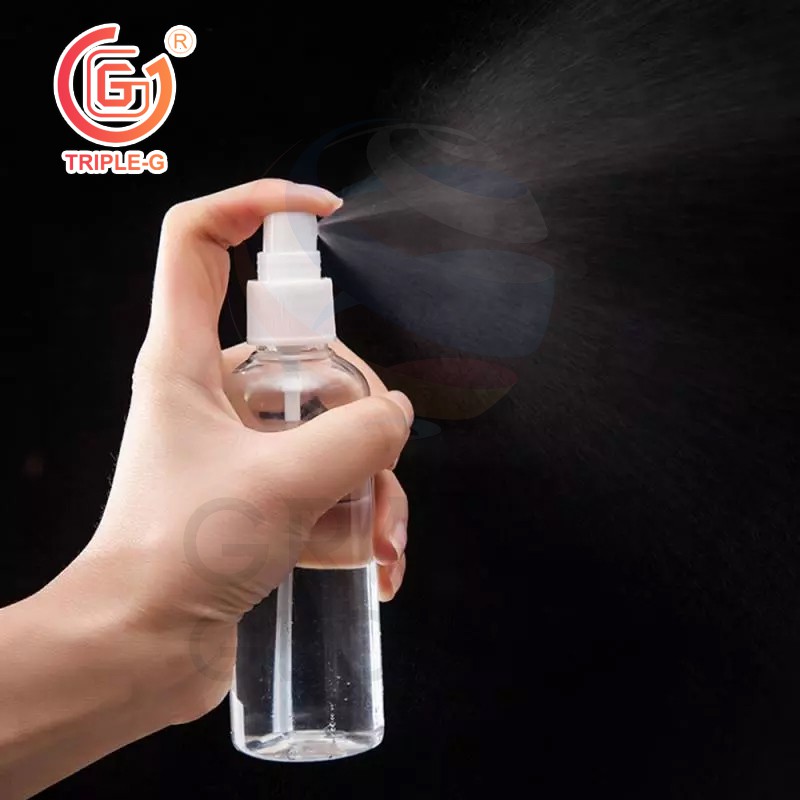 ขวดใส ขวดสเปรย์ พลาสติก  พร้อม หัวสเปรย์ หัวฉีด ขนาด 100 ml. - 125 ml.