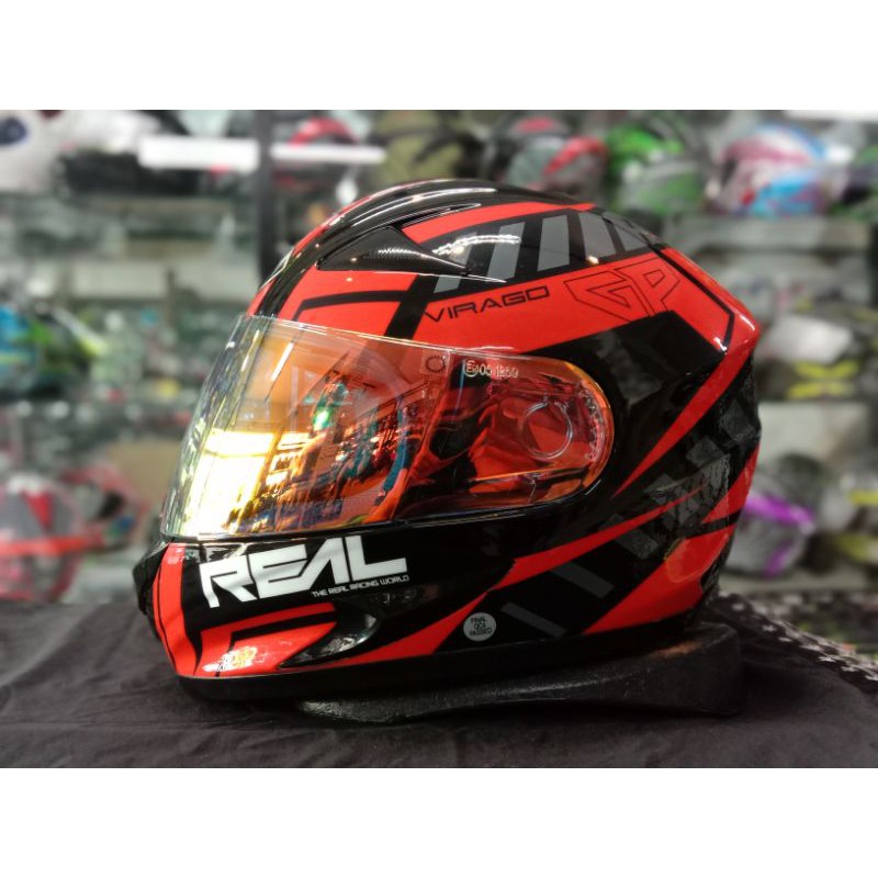 หมวกกันน็อค Real Virago 💟💟💟