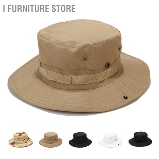 I Furniture store Bucket Hat Wide Brim Fashion UV Protection Adjustable Strap Fisherman Cap for Travel Outdoor