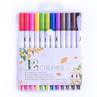 ปากกาสี12สีช่วยจดจำเนื้อหาได้อย่างดี