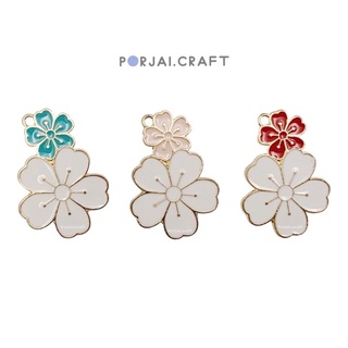 จี้ดอกไม้ Flower pendants 35mm