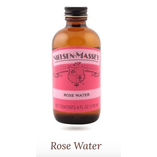 Nielsen-Massey Rose Water 4 Oz. กลิ่นกุหลาบ (118 ml) (05-7149)