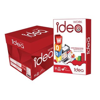 Idea Work กระดาษถ่ายเอกสาร ขนาด A4 80 แกรม