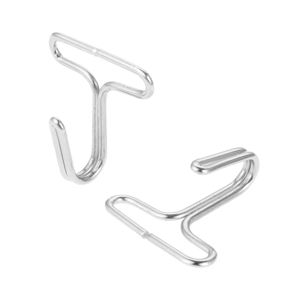 Novabyte S ตะขอสามเหลี่ยมสายรัดรถที่นั่ง Accessorie ม่านอาบน้ําโลหะ Fastener เบาะรองนั่งรถยนต์แขวนหัวเข็มขัด