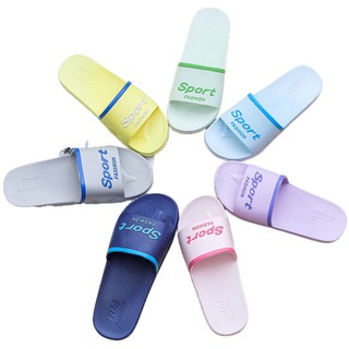 ✠♀Sy Shop899 รองเท้าแตะ ลายภาษาอังกฤษ รองเท้าแฟชั่น สีสันสวยงาม พร้อมส่ง |  Beecost